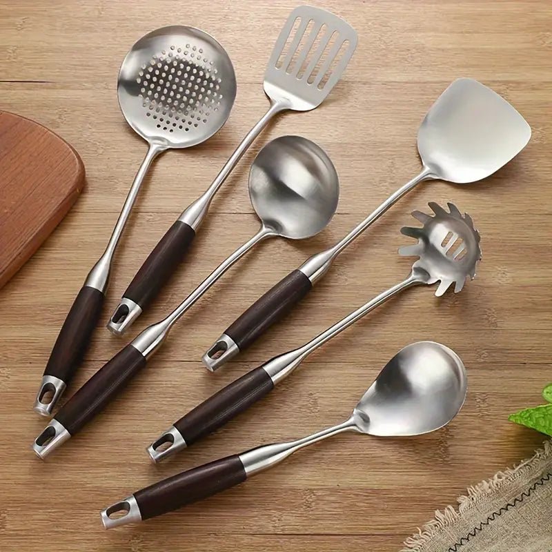 Culina Luxe Edelstahlküchenutensilienset – Elegante Utensilien Für Perfekte Kochmomente 2