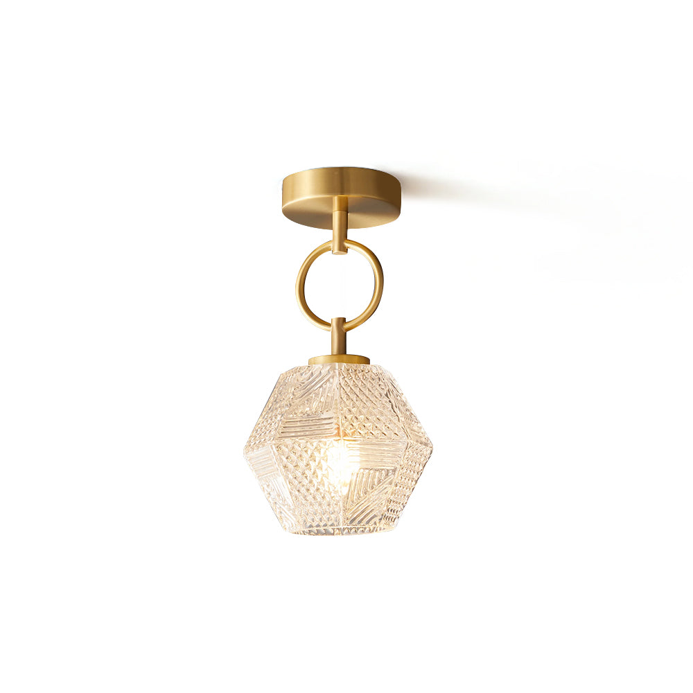 Deckenleuchte Art Deco Mit Diamantschliff – Stilvolles Licht Für Elegante Räume 1