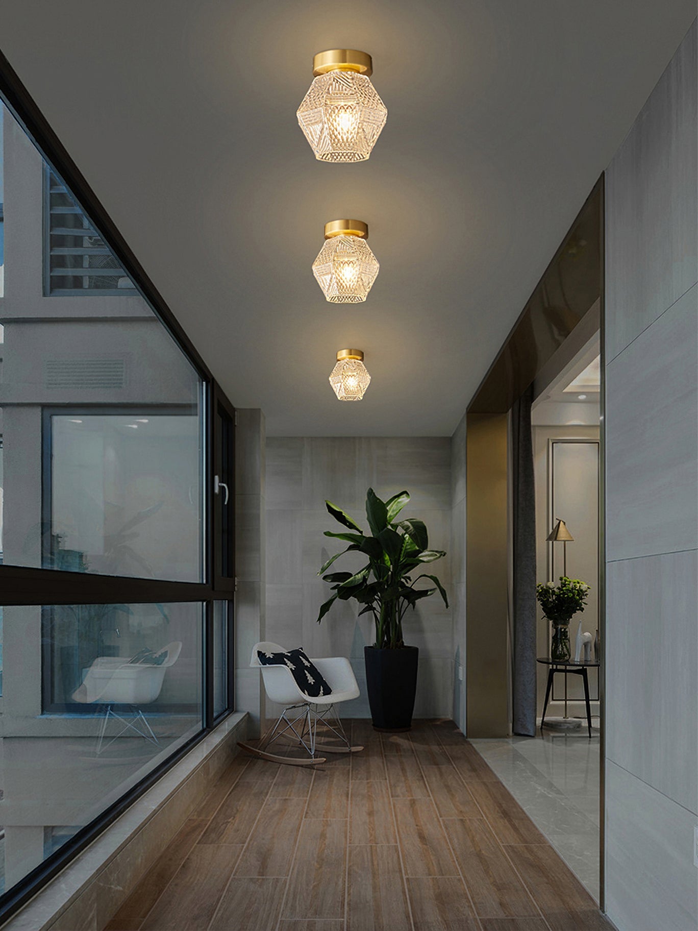 Deckenleuchte Art Deco Mit Diamantschliff – Stilvolles Licht Für Elegante Räume 8