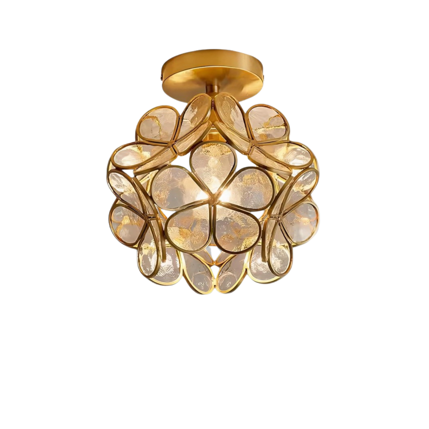 Deckenleuchte Inge – Elegante Lichtquelle mit Floralem Flair