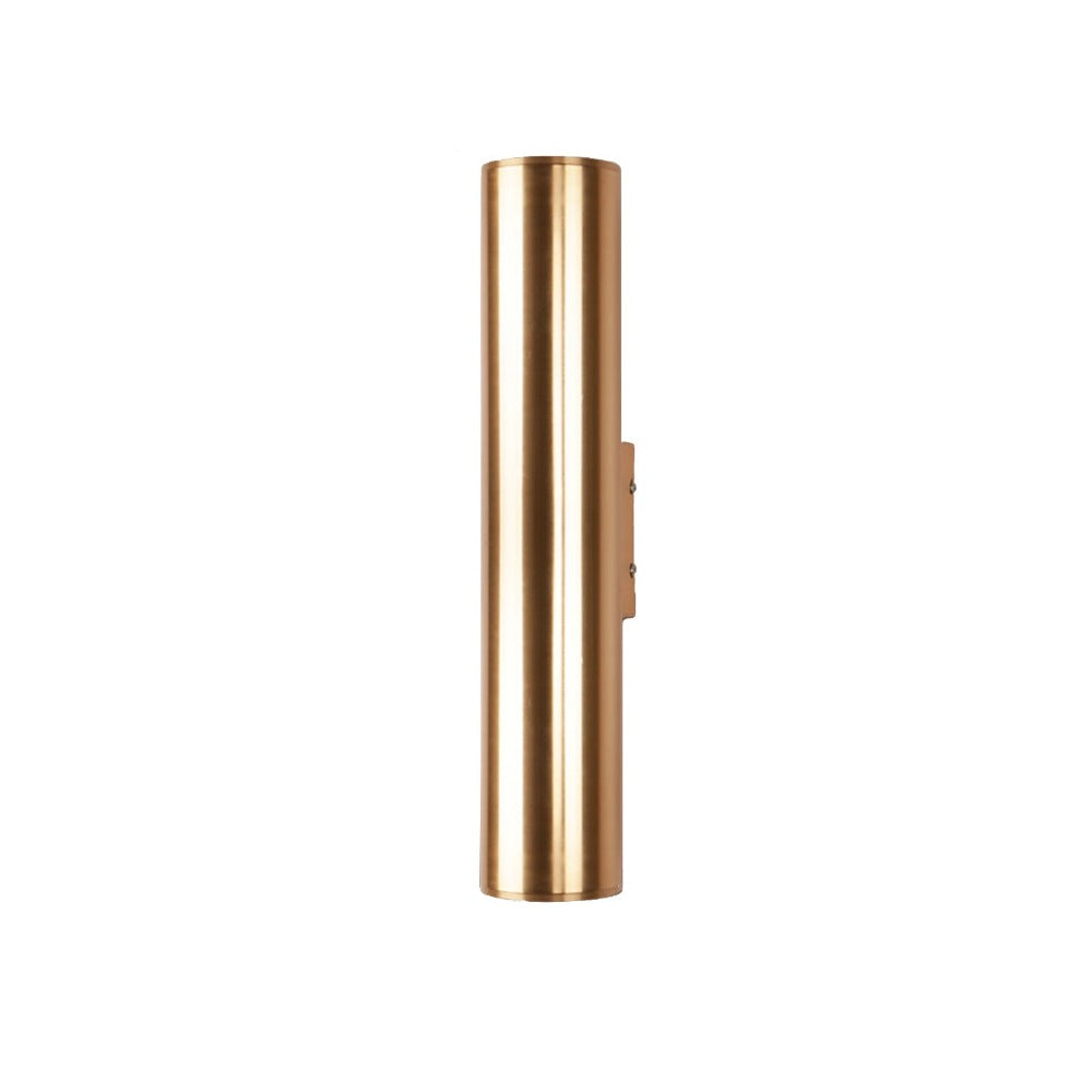 **Designer-LED-Wandleuchte Zylindrisches Rohr** – Elegantes Lichtspiel in Gold 0