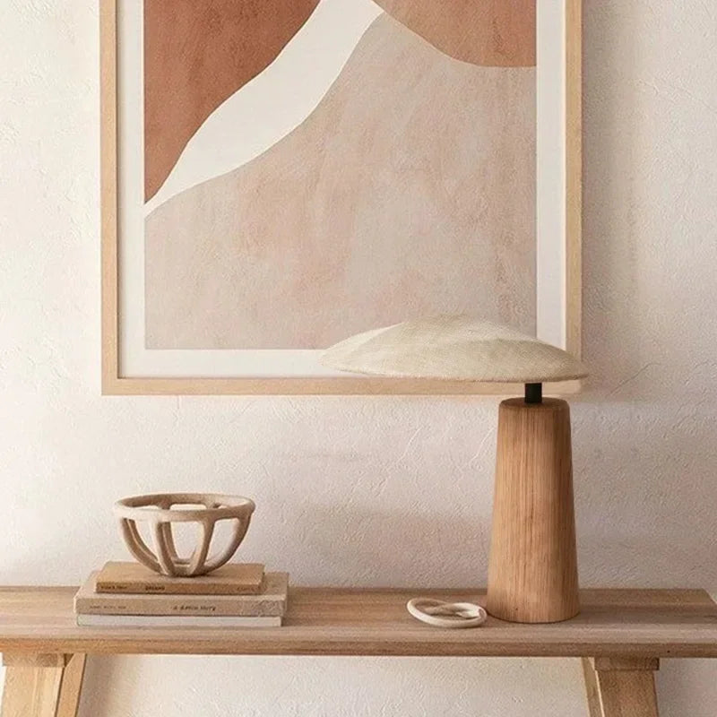 Designer Wabi-Sabi Vintage Retro Tischlampe – Stilvolles Licht Für Kreative Räume 2