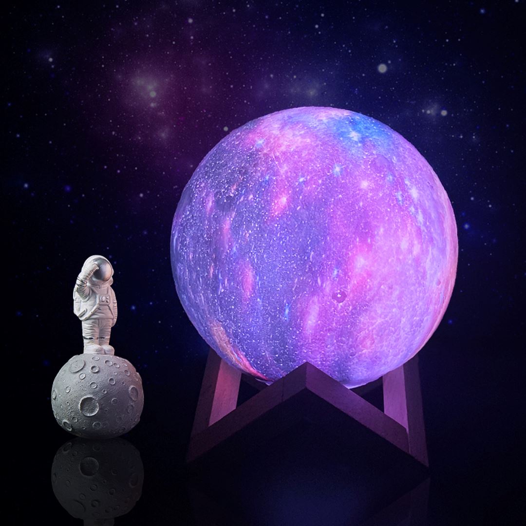 Draadloze 3D Maanlamp – Verwandeln Sie Ihren Raum Mit Licht 8