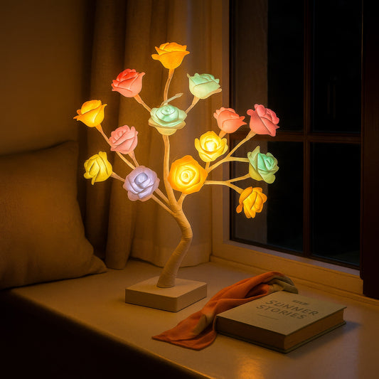 DreamPetal Tree – Wunderschöne Blumenlampe Für Traumhafte Stimmung 1