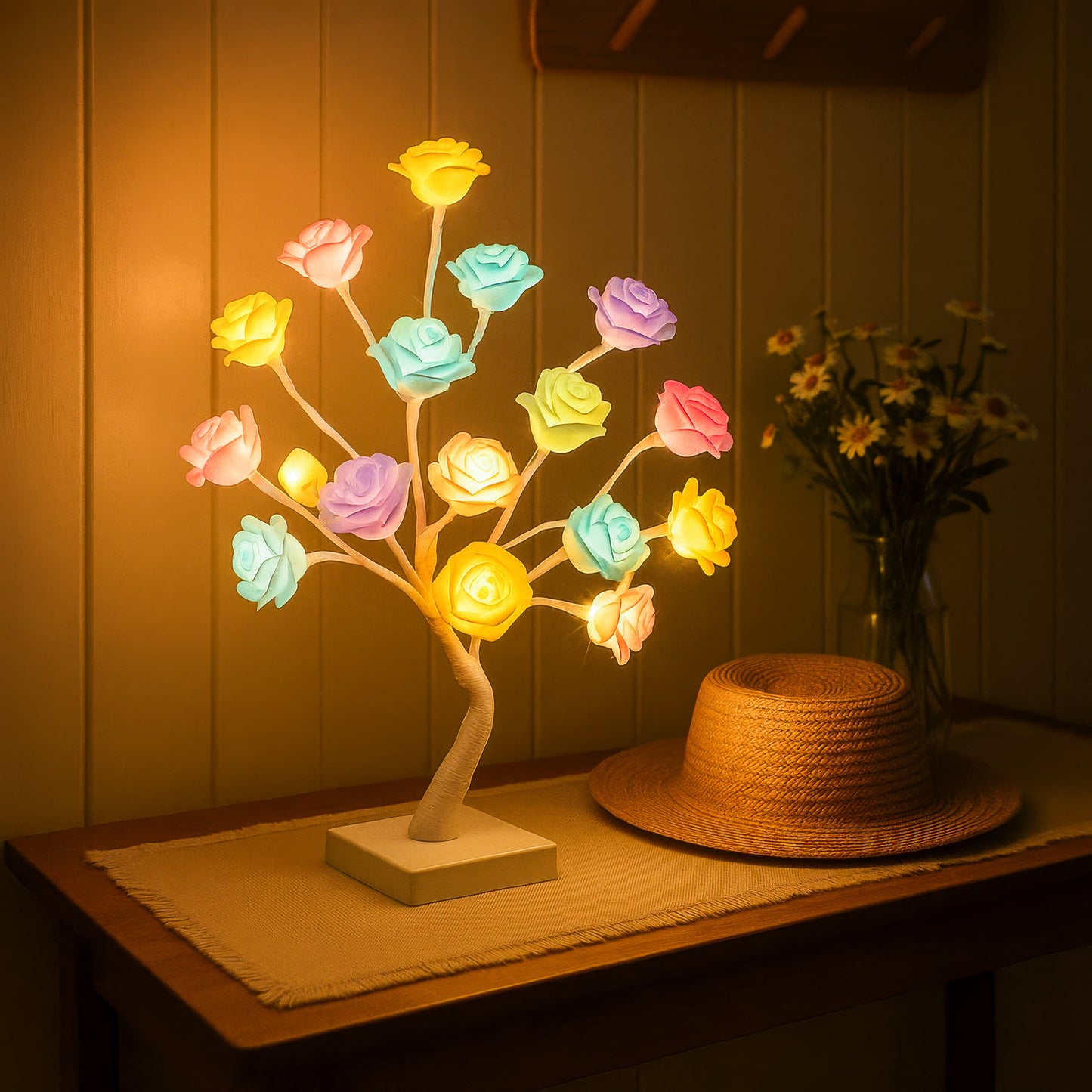 DreamPetal Tree – Wunderschöne Blumenlampe Für Traumhafte Stimmung 2