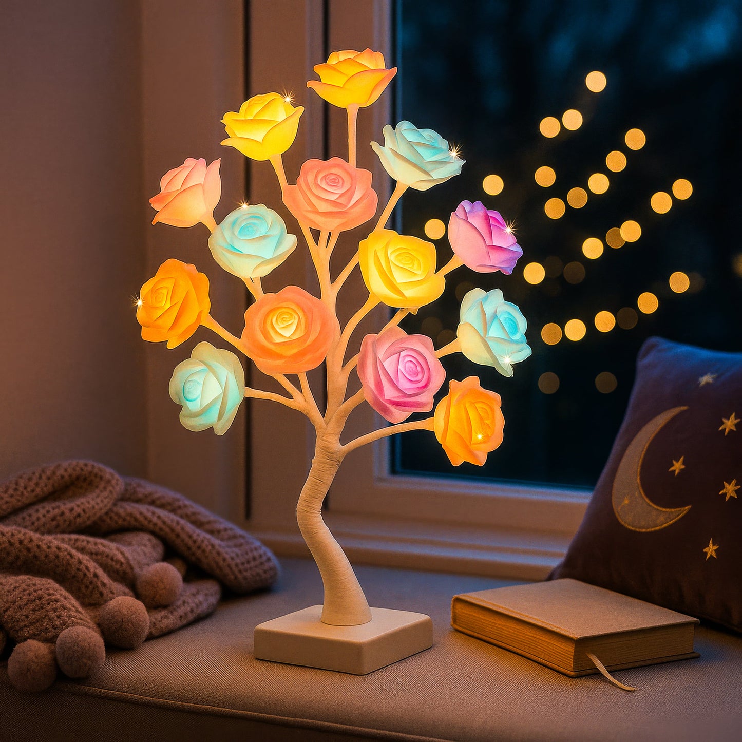 DreamPetal Tree – Wunderschöne Blumenlampe Für Traumhafte Stimmung 5