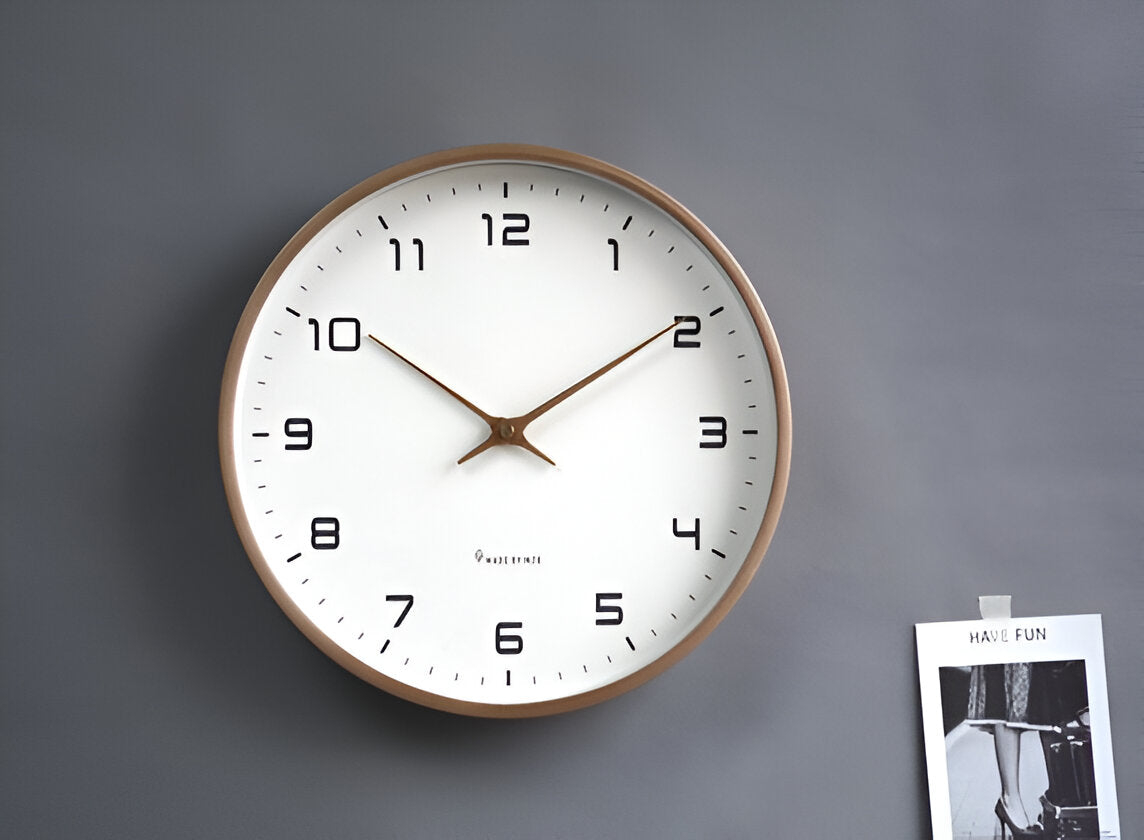 Elegante Holz Wanduhr 30 cm – Stilvolles Design für Jeden Raum 5