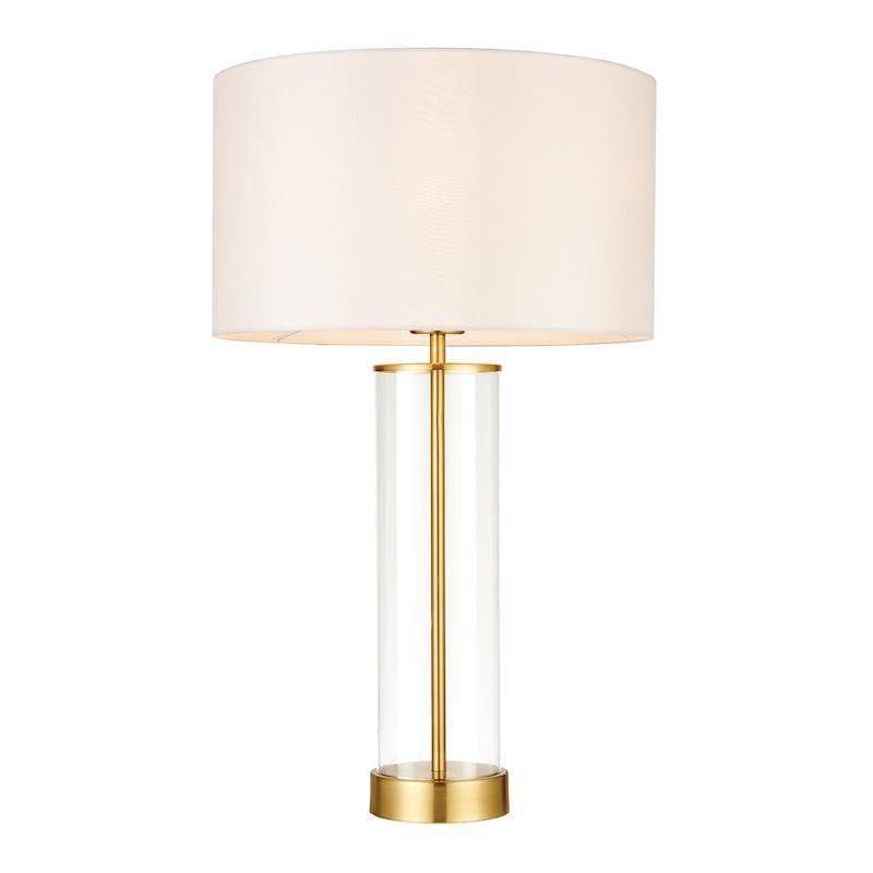 Endon Lessina Touch Gold & Glas Tischlampe – Stilvolle Beleuchtung für Ihr Schlafzimmer 1
