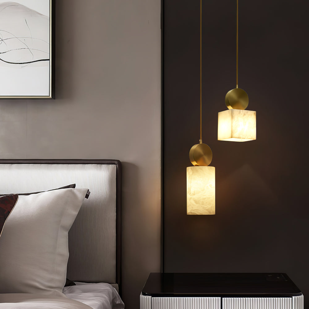 Etruskische Pendelleuchte Alabaster – Elegantes Design für Gemütliche Abende 2