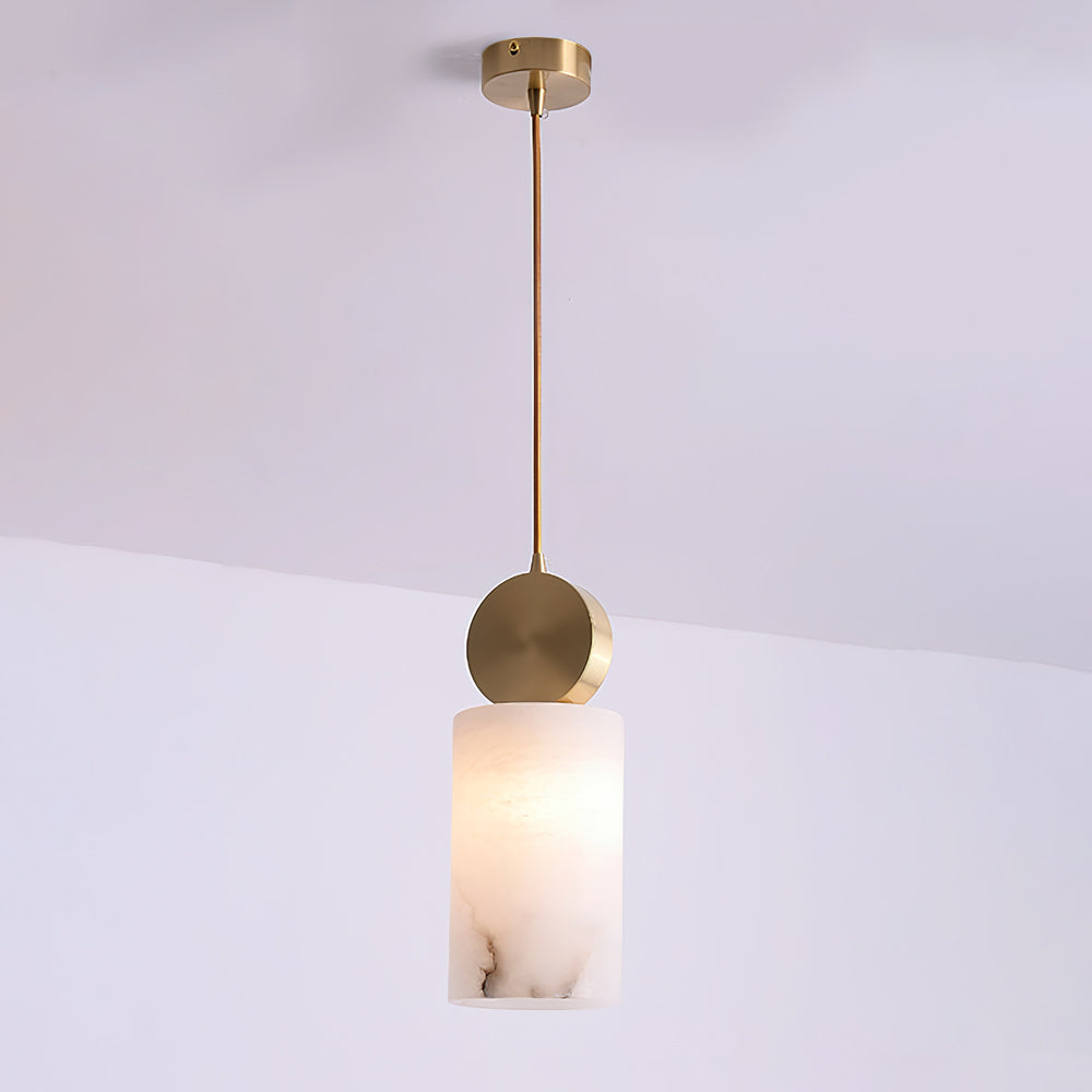 Etruskische Pendelleuchte Alabaster – Elegantes Design für Gemütliche Abende 4