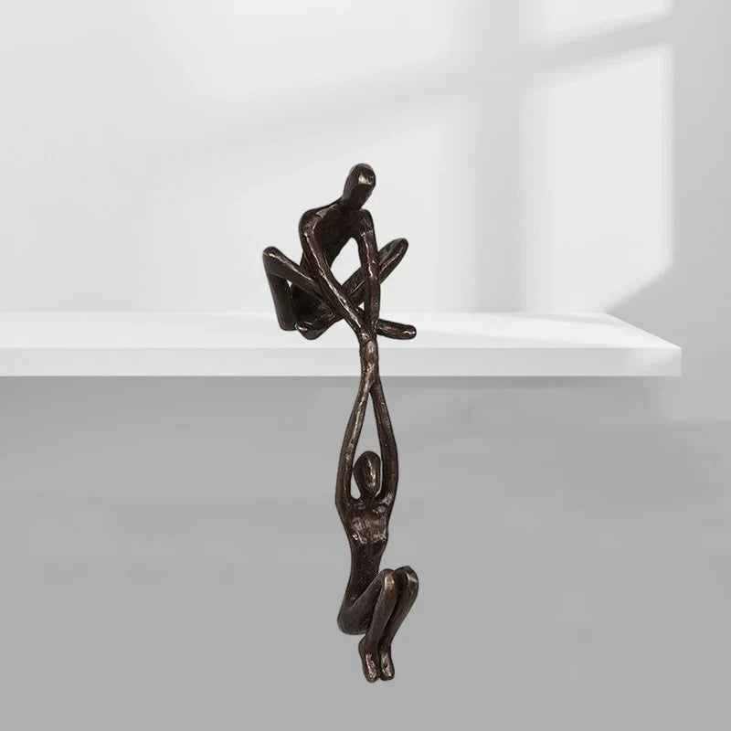 Ewige Liebe Und Kraft Skulptur – Symbolisiert Harmonie Und Vertrauen 5