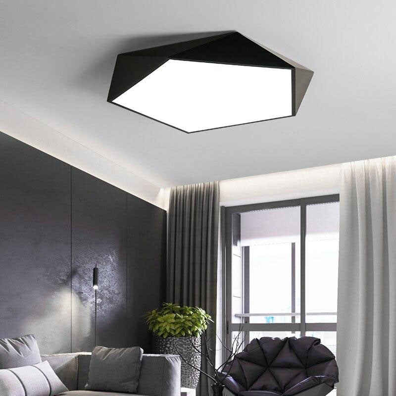 Farbige Geometrische LED Deckenleuchte – Modernes Design für Stilvolle Räume 2