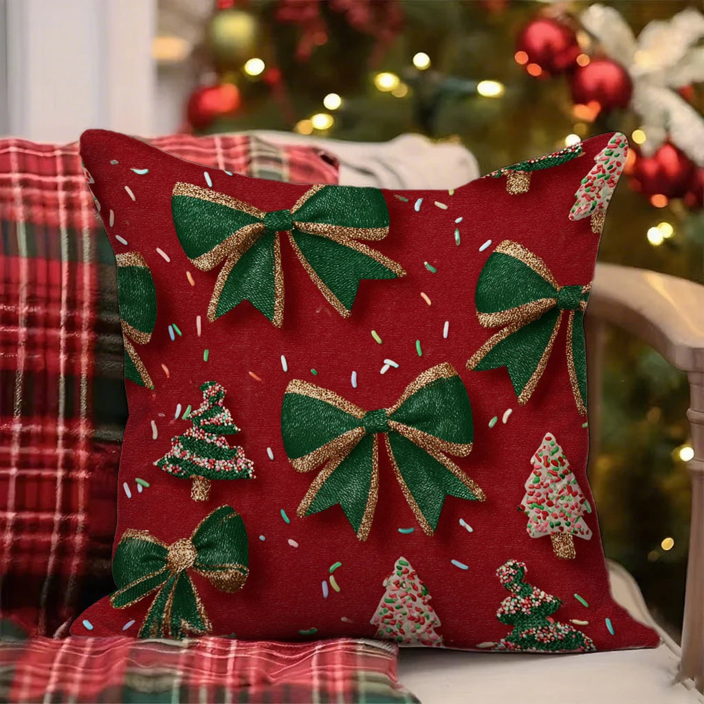 **Festliche Weihnachtskissenbezüge 40x40** – Stilvolle Akzente für Ihre Räume 11