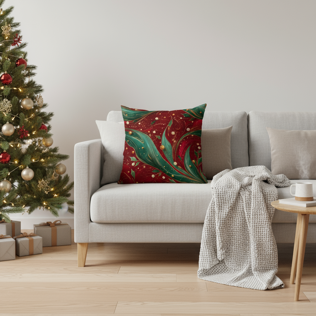**Festliche Weihnachtskissenbezüge 40x40** – Stilvolle Akzente für Ihre Räume 5