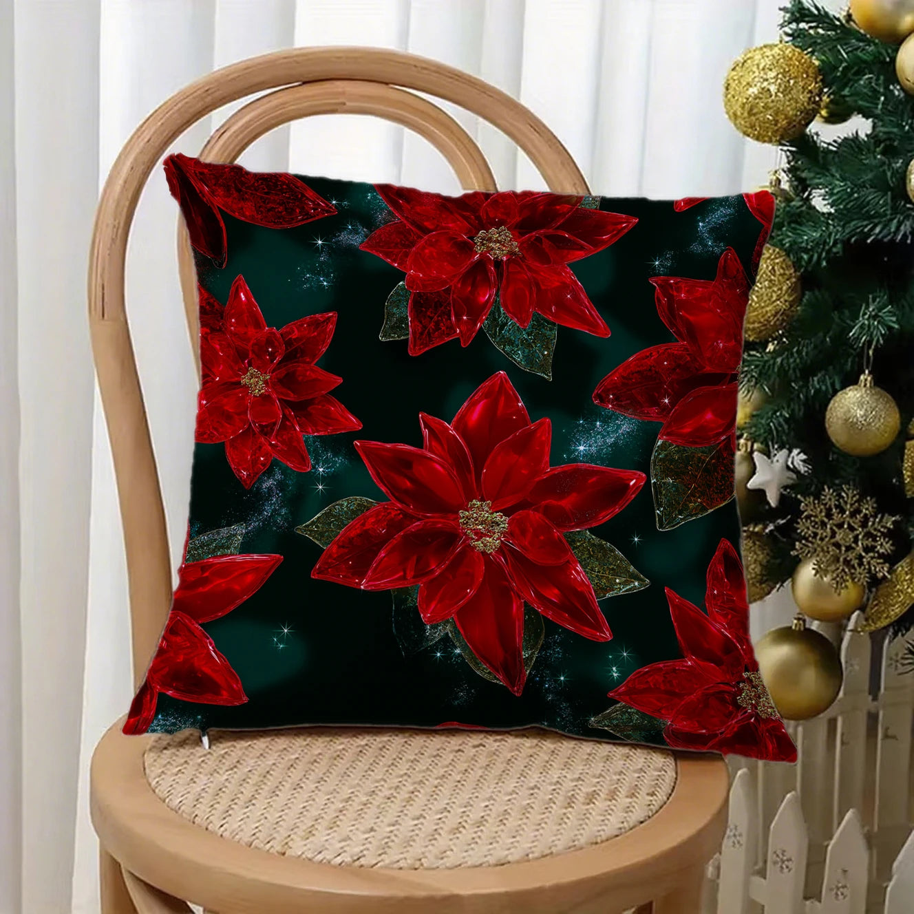 **Festliche Weihnachtskissenbezüge 40x40** – Stilvolle Akzente für Ihre Räume 9