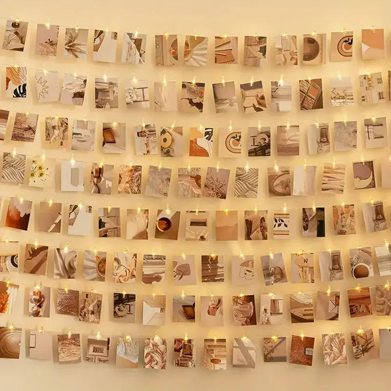 Foto Clip String Lampe Indoor – Kreative Lichtgestaltung für Einzigartige Erinnerungen 1