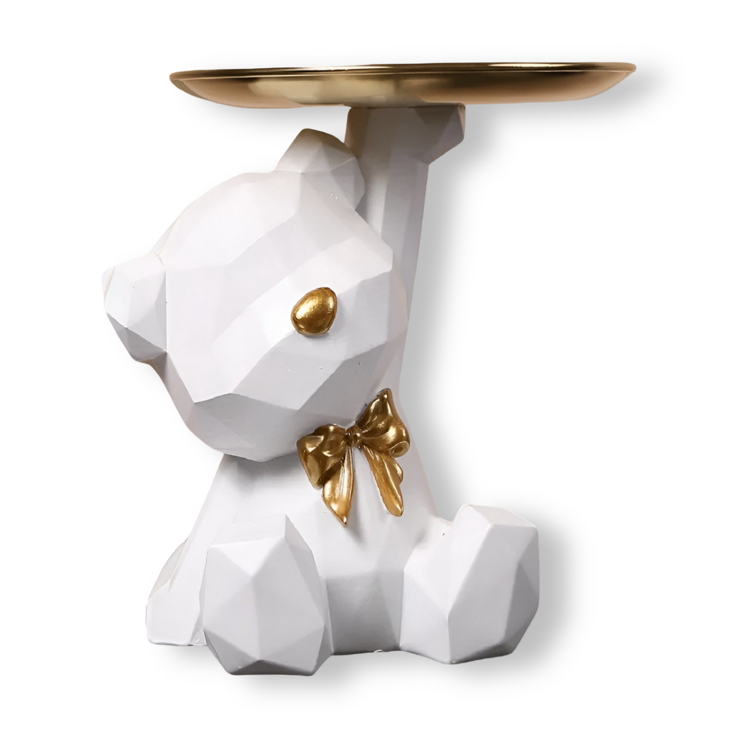 Geometrischer Bär Dekoration – Stilvolle Multifunktionale Kunst 11