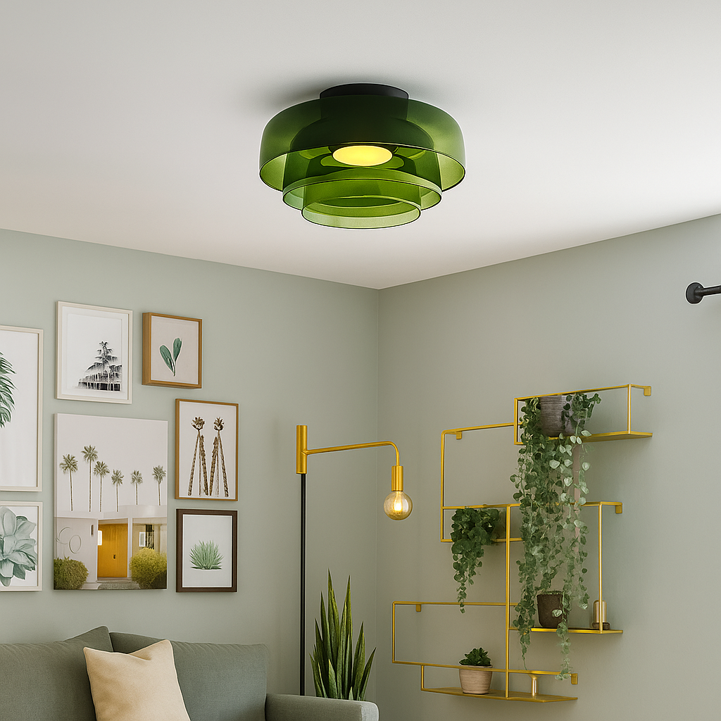 GlassLuxe Moderne Deckenlampe – Stilvolle Eleganz Für Ihr Wohnzimmer 4