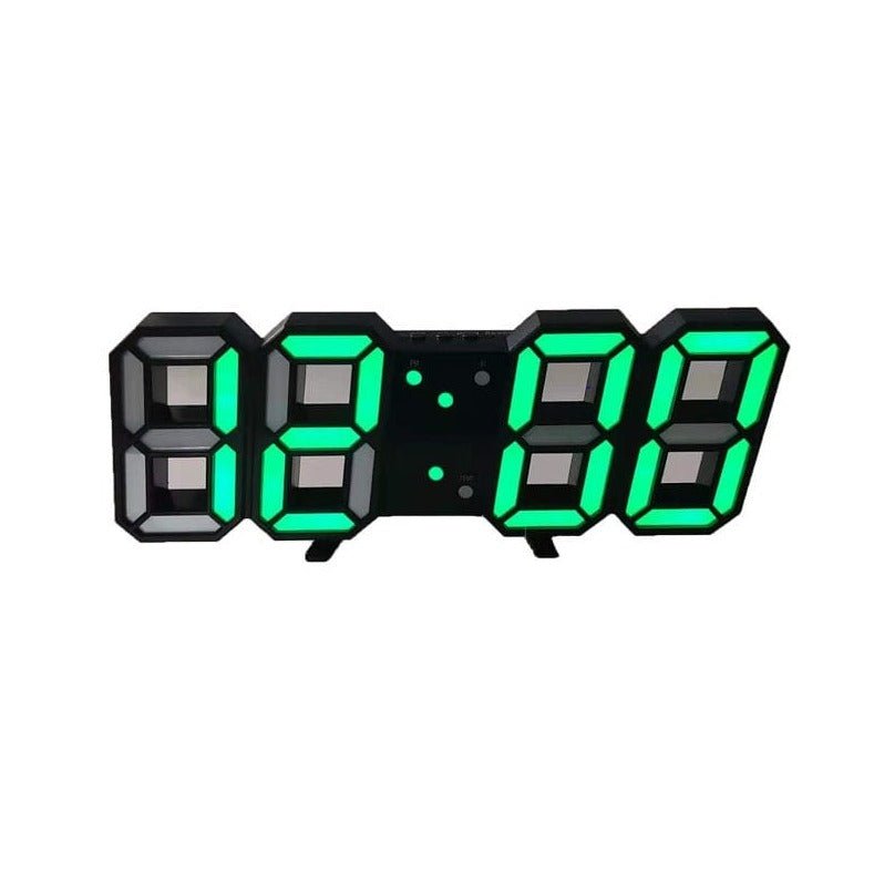 GlowTime 3D LED Wanduhr – Stilvolles Design Mit Anpassbarer Beleuchtung 8