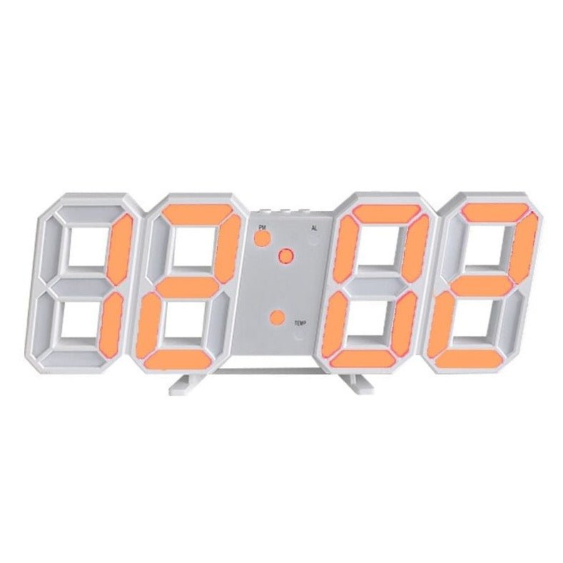 GlowTime 3D LED Wanduhr – Stilvolles Design Mit Anpassbarer Beleuchtung 9