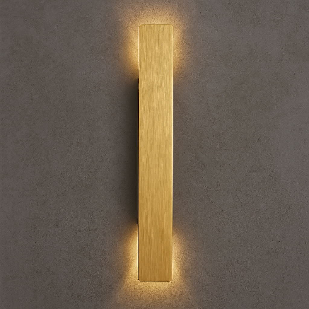 Goldene Wetterfeste LED-Wandleuchten – Elegante Außenbeleuchtung für Jedes Wetter 4