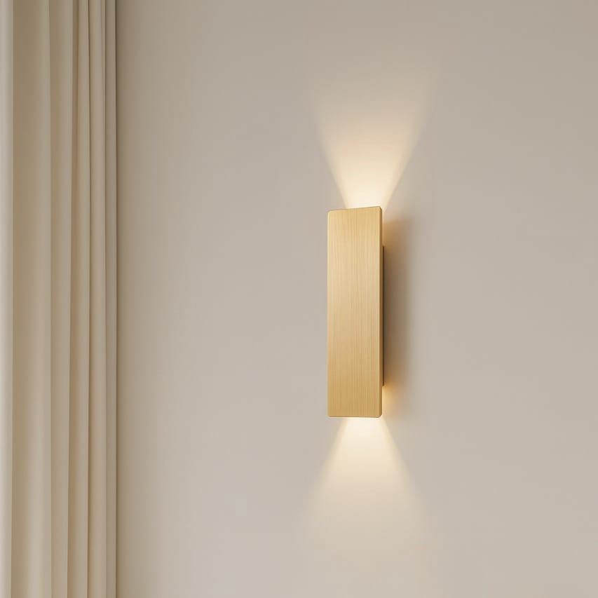 Goldene Wetterfeste LED-Wandleuchten – Elegante Außenbeleuchtung für Jedes Wetter 5