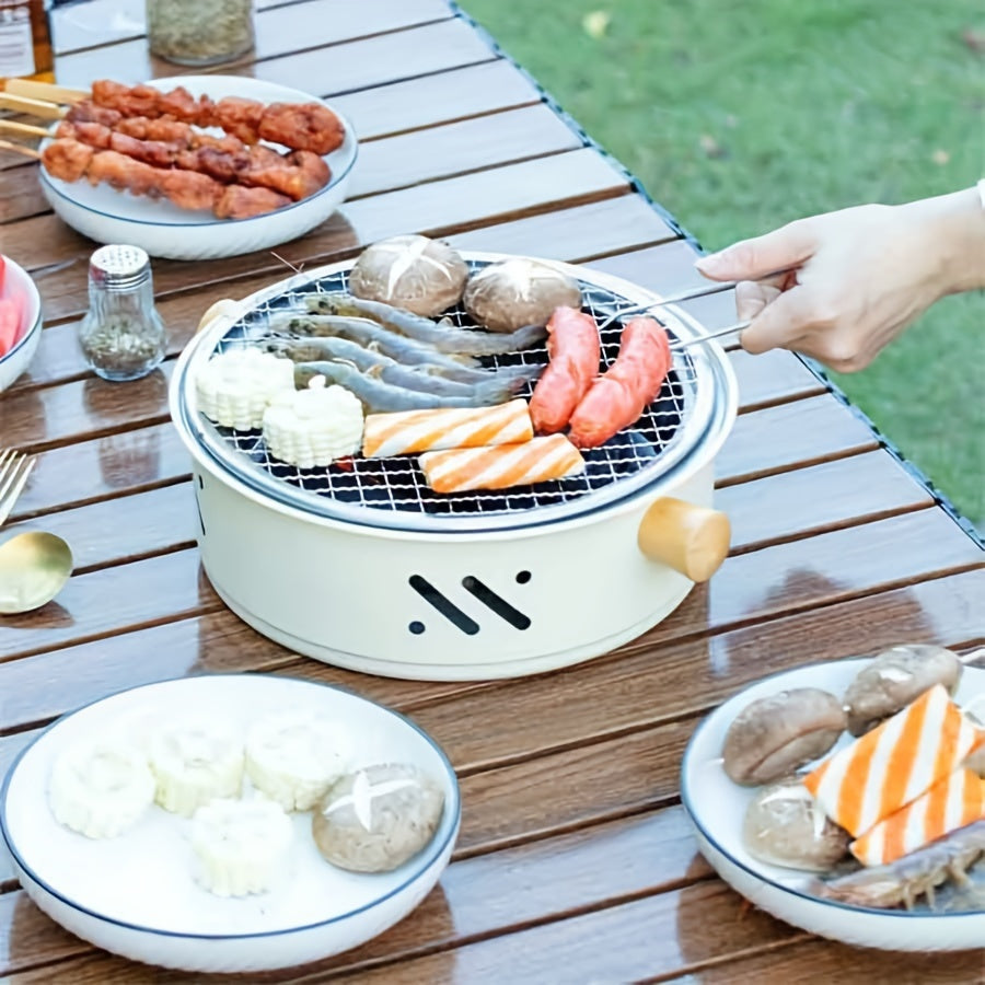 Gourmet Grill – Tragbarer Edelstahlgrill Für Unterwegs - Perfekte Wärmeverteilung Für Unvergessliche Grillmomente 4