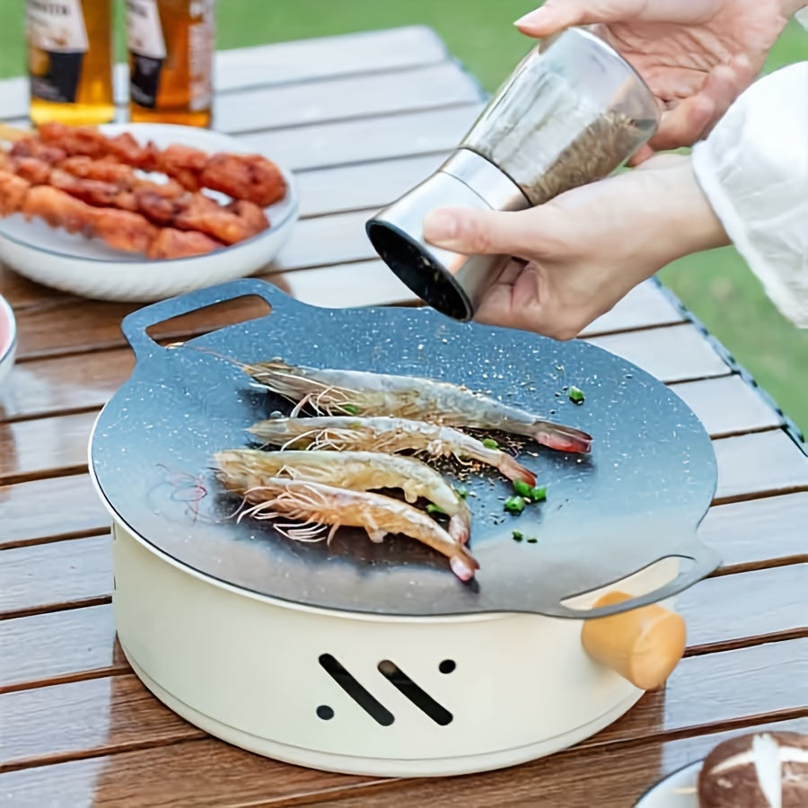 Gourmet Grill – Tragbarer Edelstahlgrill Für Unterwegs - Perfekte Wärmeverteilung Für Unvergessliche Grillmomente 5