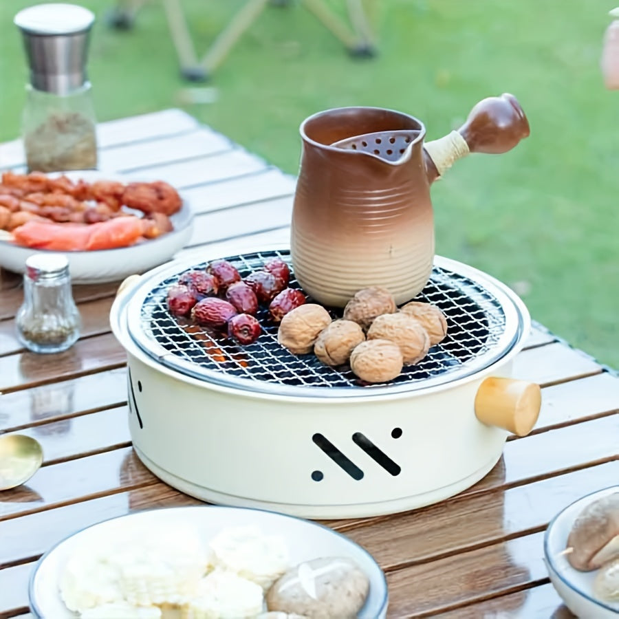 Gourmet Grill – Tragbarer Edelstahlgrill Für Unterwegs - Perfekte Wärmeverteilung Für Unvergessliche Grillmomente 8
