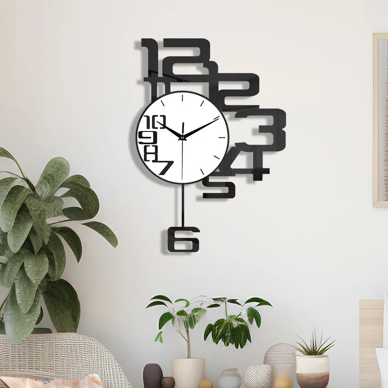 Große Moderne Wanduhr – Elegante Zeitmesser für Stilvolle Räume 2