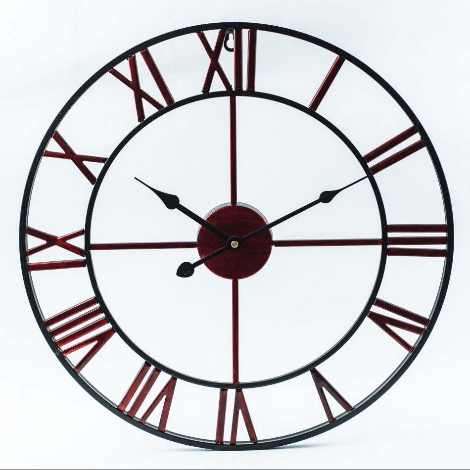 Große Retro Wanduhr – Stilvolles Vintage Design für Ihr Zuhause 4