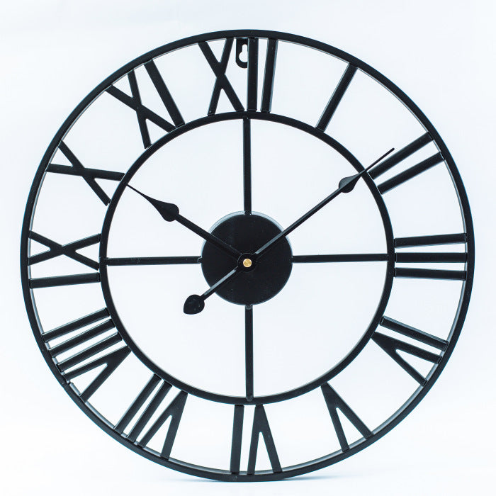 Große Retro Wanduhr – Stilvolles Vintage Design für Ihr Zuhause 5
