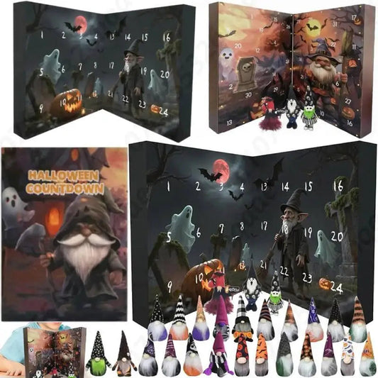 Halloween-Adventskalender 2025 – Handgefertigte Gnome Für Gruselige Freude 1