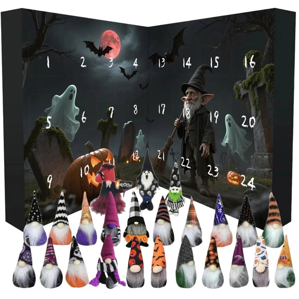 Halloween-Adventskalender 2025 – Handgefertigte Gnome Für Gruselige Freude 10