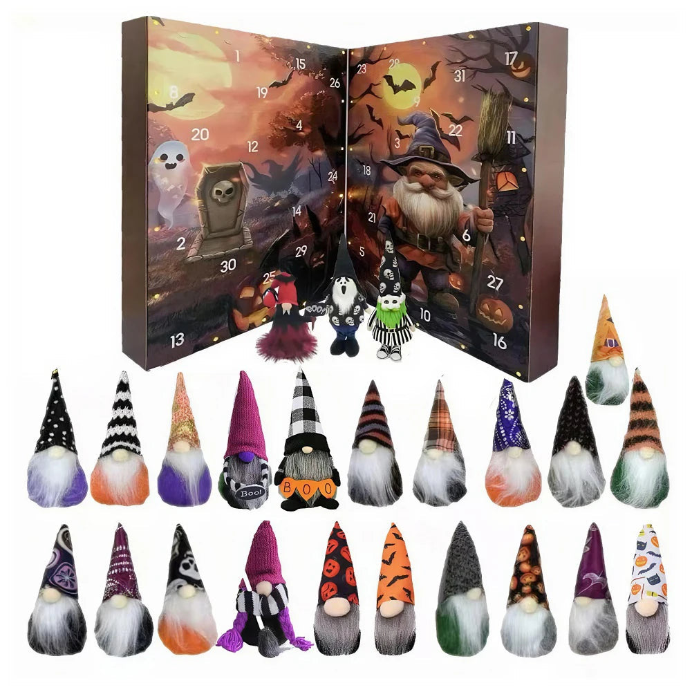 Halloween-Adventskalender 2025 – Handgefertigte Gnome Für Gruselige Freude 11