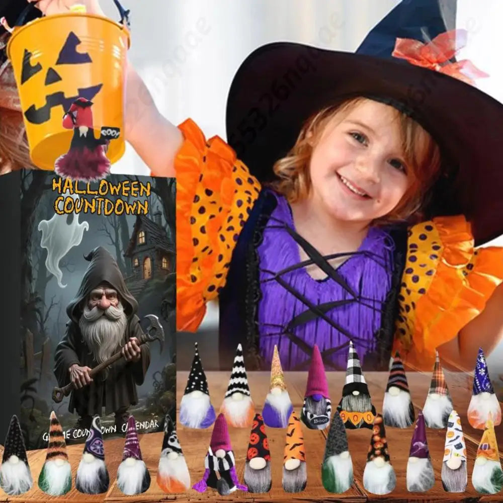 Halloween-Adventskalender 2025 – Handgefertigte Gnome Für Gruselige Freude 2
