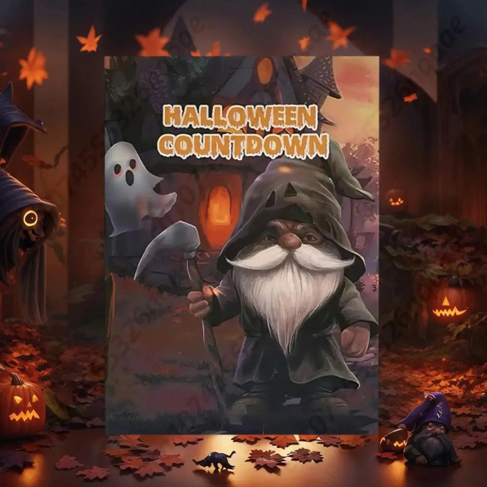 Halloween-Adventskalender 2025 – Handgefertigte Gnome Für Gruselige Freude 5