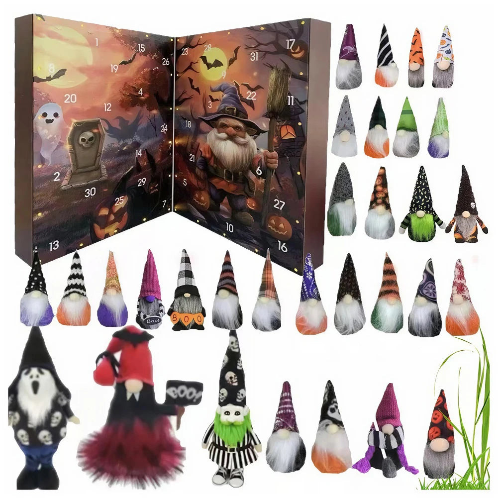 Halloween-Adventskalender 2025 – Handgefertigte Gnome Für Gruselige Freude 7