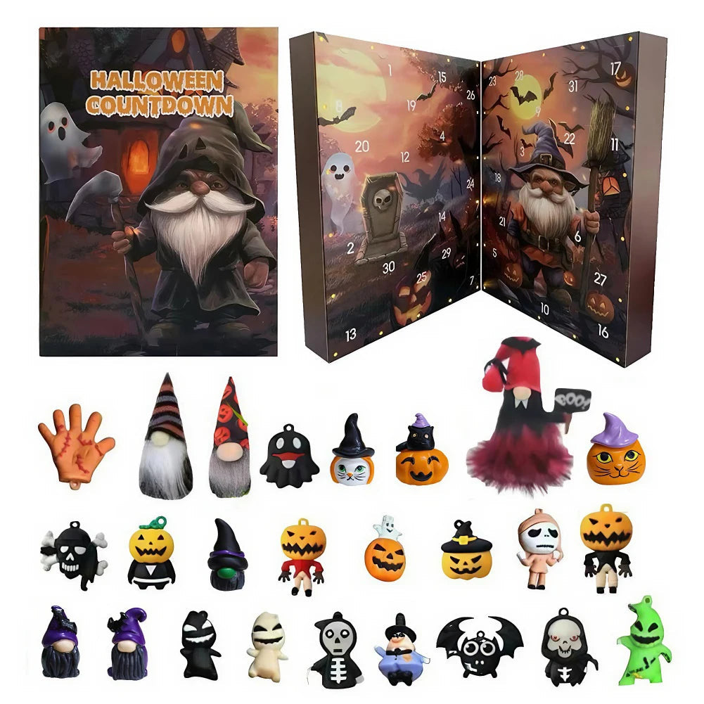 Halloween-Adventskalender 2025 – Handgefertigte Gnome Für Gruselige Freude 8