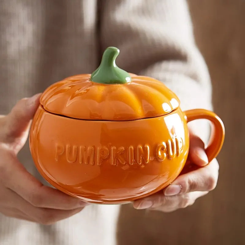 Halloween Kürbis Keramikbecher – Verspielt Für Suppen Und Getränke 4