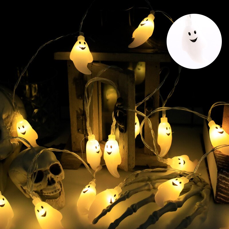 Halloween LED-Schädellichter 1,5 m – Gruselige Stimmung Für Ihre Feier 13