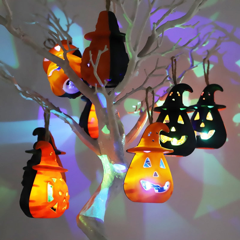 Halloween LED Hängende Kürbislaterne – Gruselige Stimmung Für Unvergessliche Feiern 6