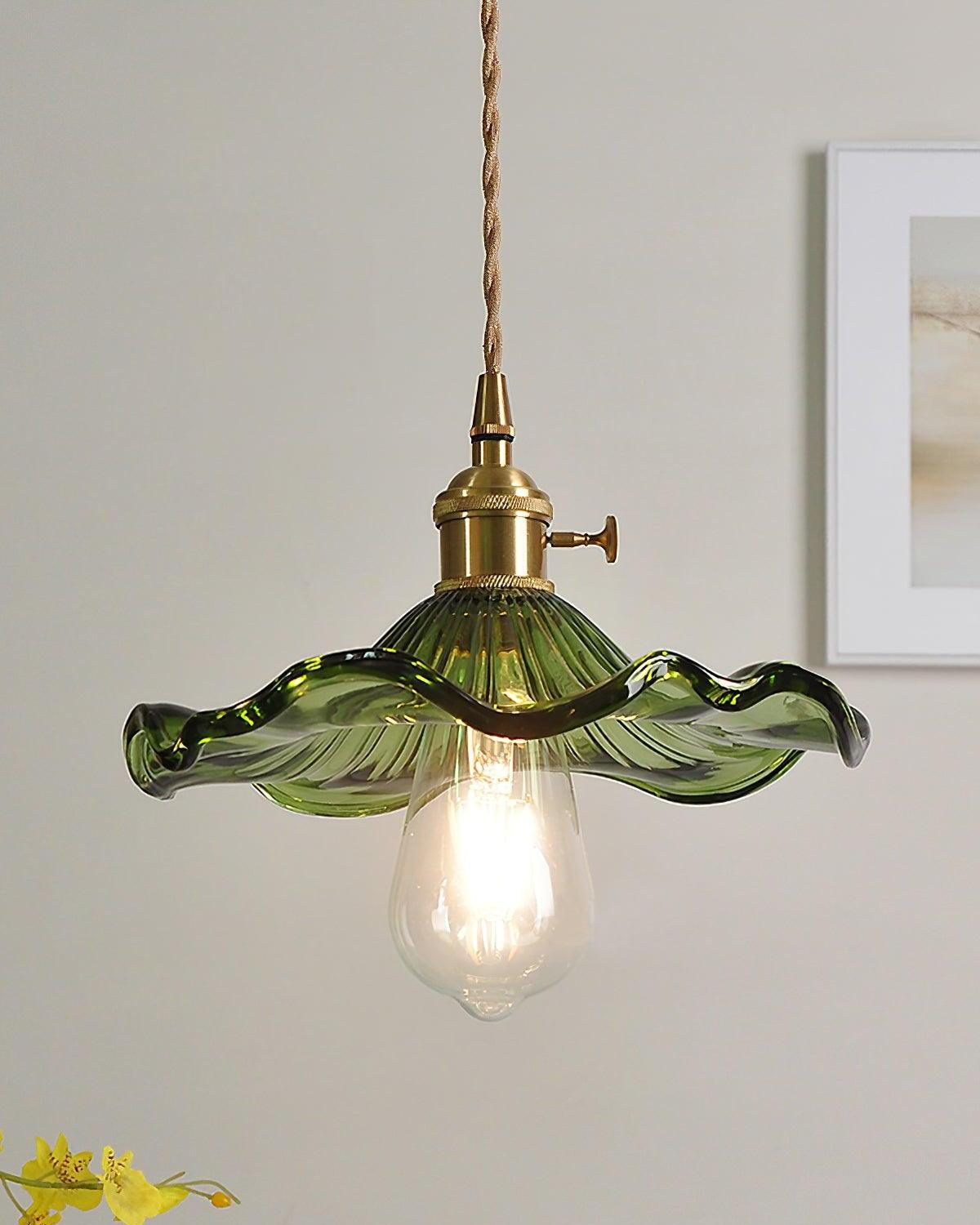Vintage Hängelampe Fleurie – Vintage-Blütenform für Warme Atmosphäre