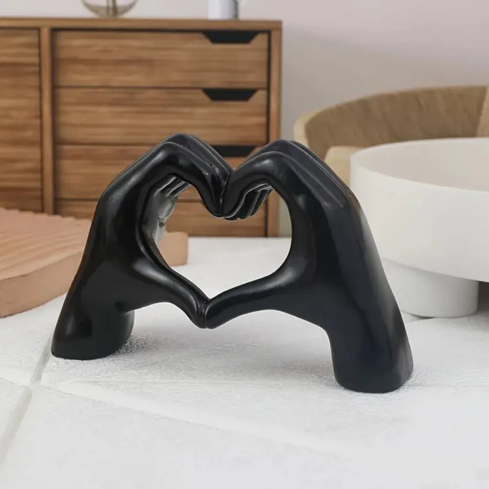 Harz Liebe Geste Statuen – Exquisite Skulptur Für Stilvolle Räume 5