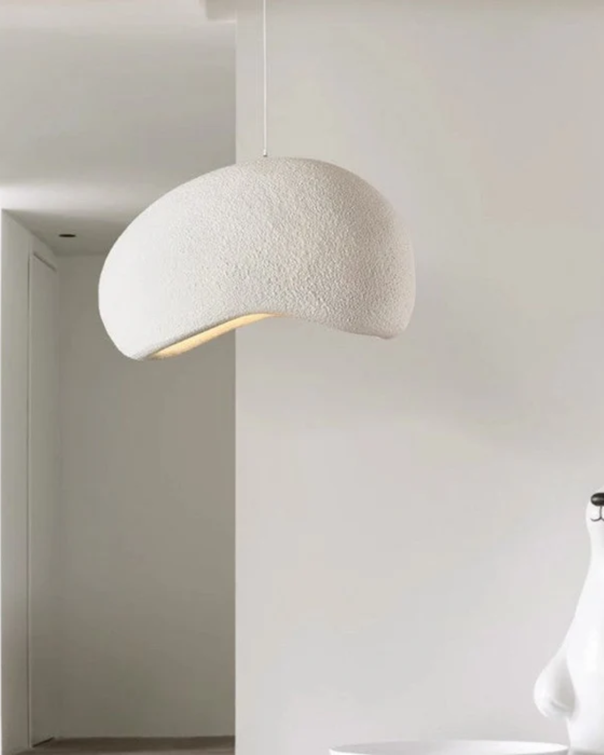 Hängelampe Muschelform – Organisches Design mit Sanftem Licht