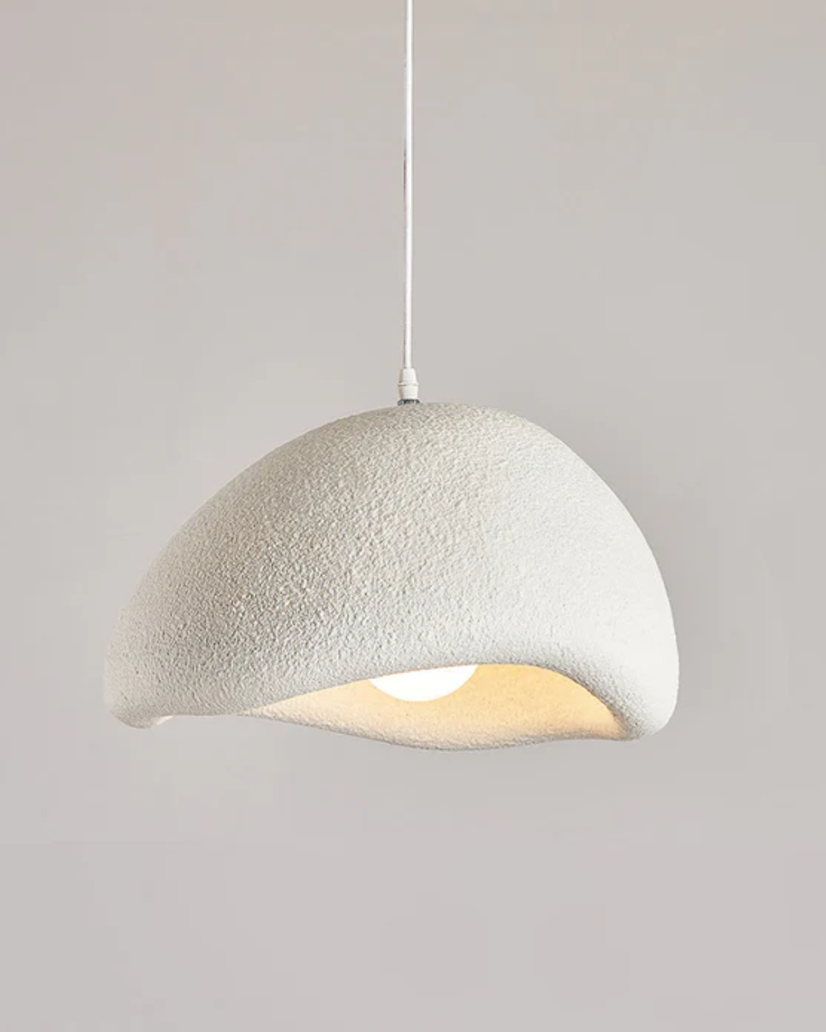 Hängelampe Muschelform – Organisches Design mit Sanftem Licht