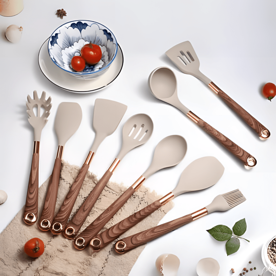 Hitzebeständiges Silikonküchenutensilien Set – Effizientes Kochen Mit Stil 1