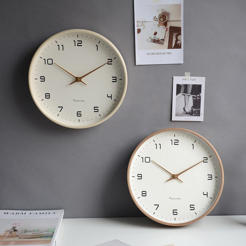 Holz Wanduhr Skandinavische Einfachheit – Zeitloses Design Für Ihr Zuhause 1