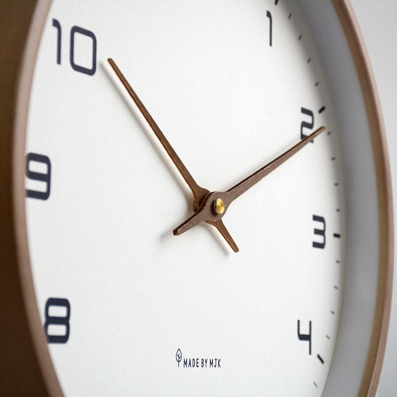 Holz Wanduhr Skandinavische Einfachheit – Zeitloses Design Für Ihr Zuhause 3