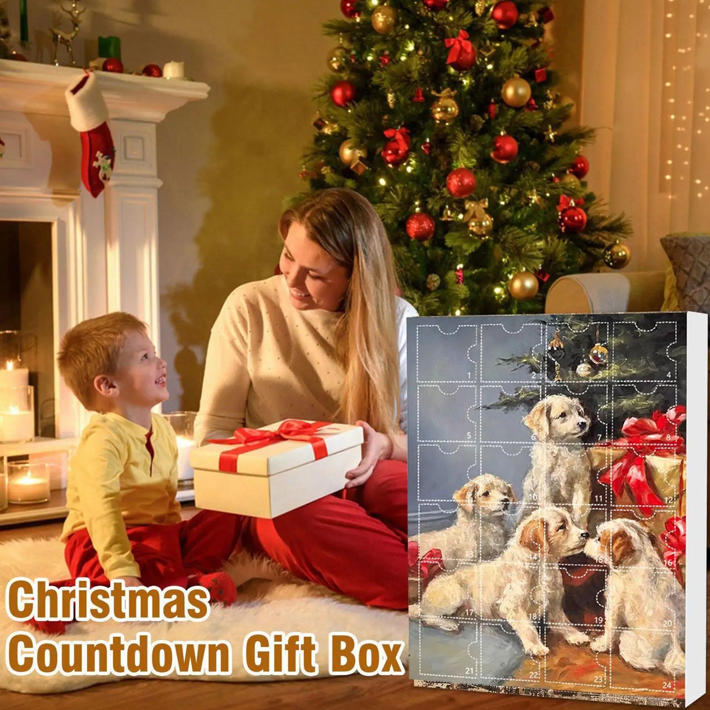 Hunde Weihnacht Adventskalender – Charmante Ornamente Für Festliche Vorfreude 2